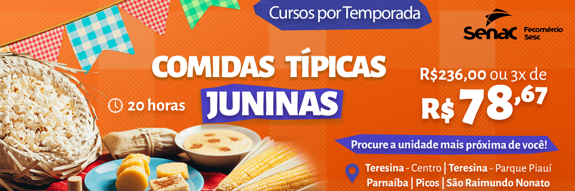 Cursos Sazonais